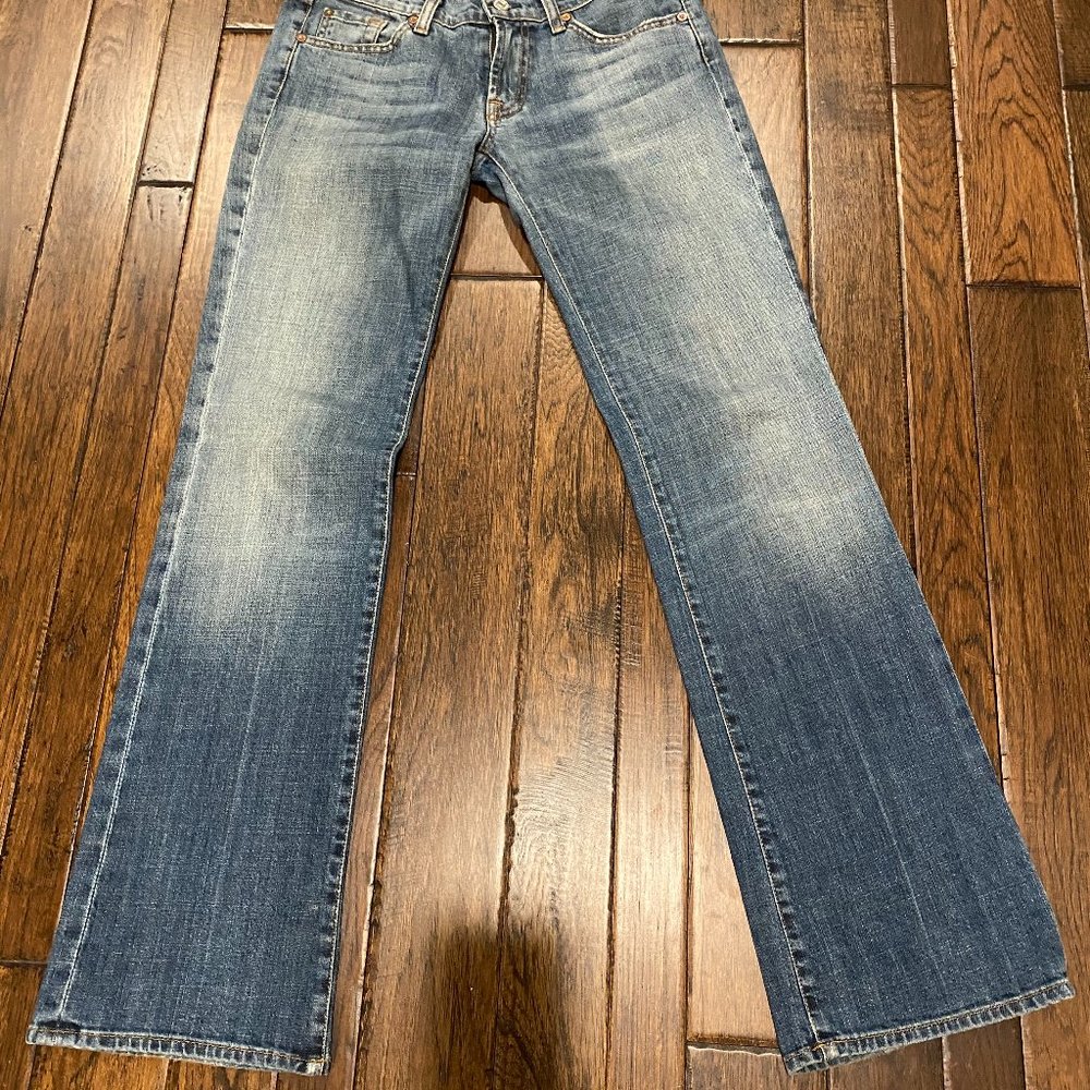 7 For All Mankind Vintage Bootcut Lowrise Sz. 29